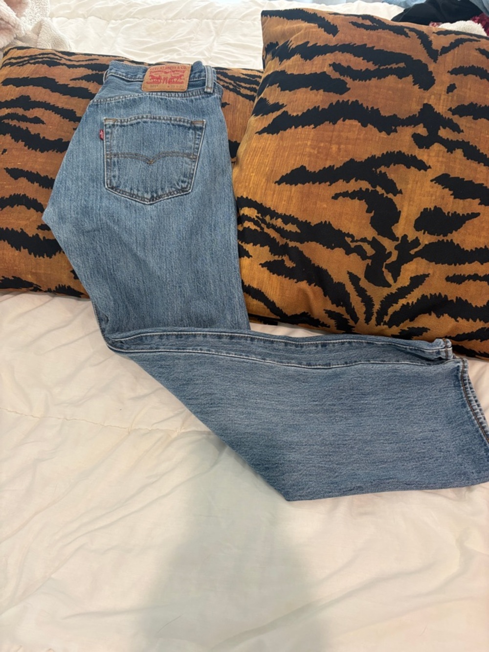 Levi's vintage  Mens jeans 501 levis - Light Wash Blue